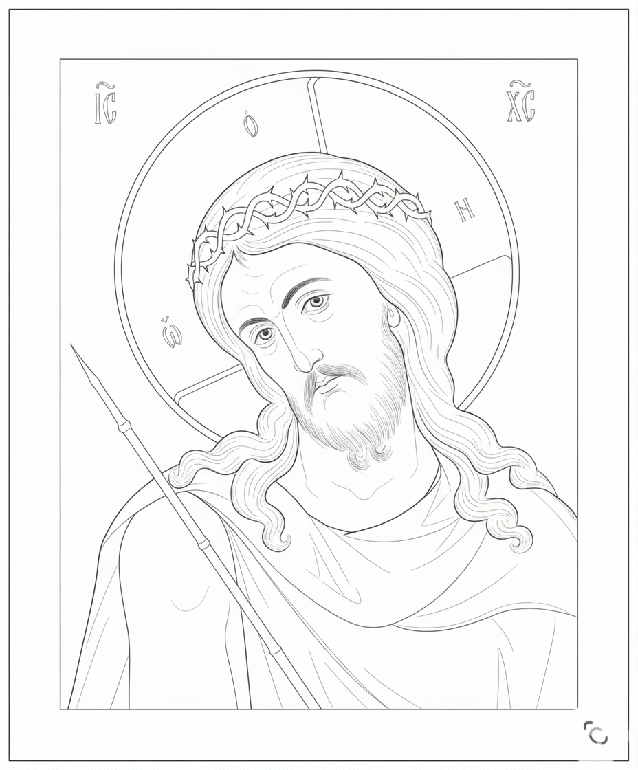 Pre Printed Icons on Canvas