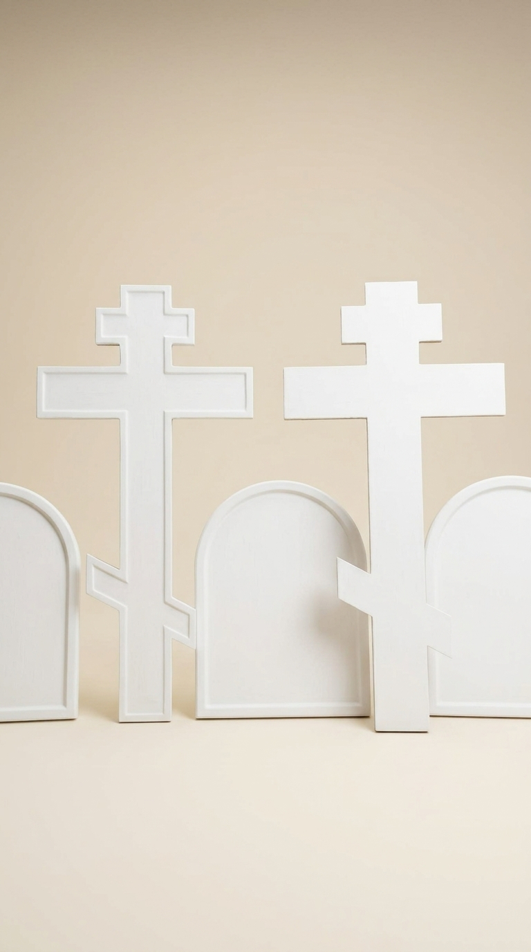 Hand-Gessoed Iconographic Boards with Marble Dust